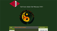 Desktop Screenshot of fullcircleaikido.com